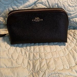 Coach Black Makeup Bag